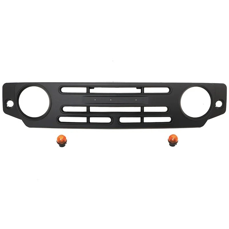 

For Suzuki Jimny 2019-2025 Front Grille, 4x4 Off Road Car Grill Parrilla Exterior Accessories ABS Black Replacement Fit