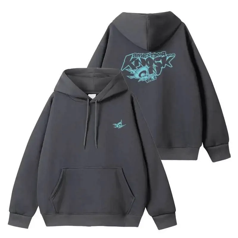 2025 yiyi2025yiyiBOYNEXTDOOR TOUR KNOCK ON sudaderas con capucha Kpop moda Hip Hop estampado de letras sudadera mujeres hombres otoño suelto coreano St