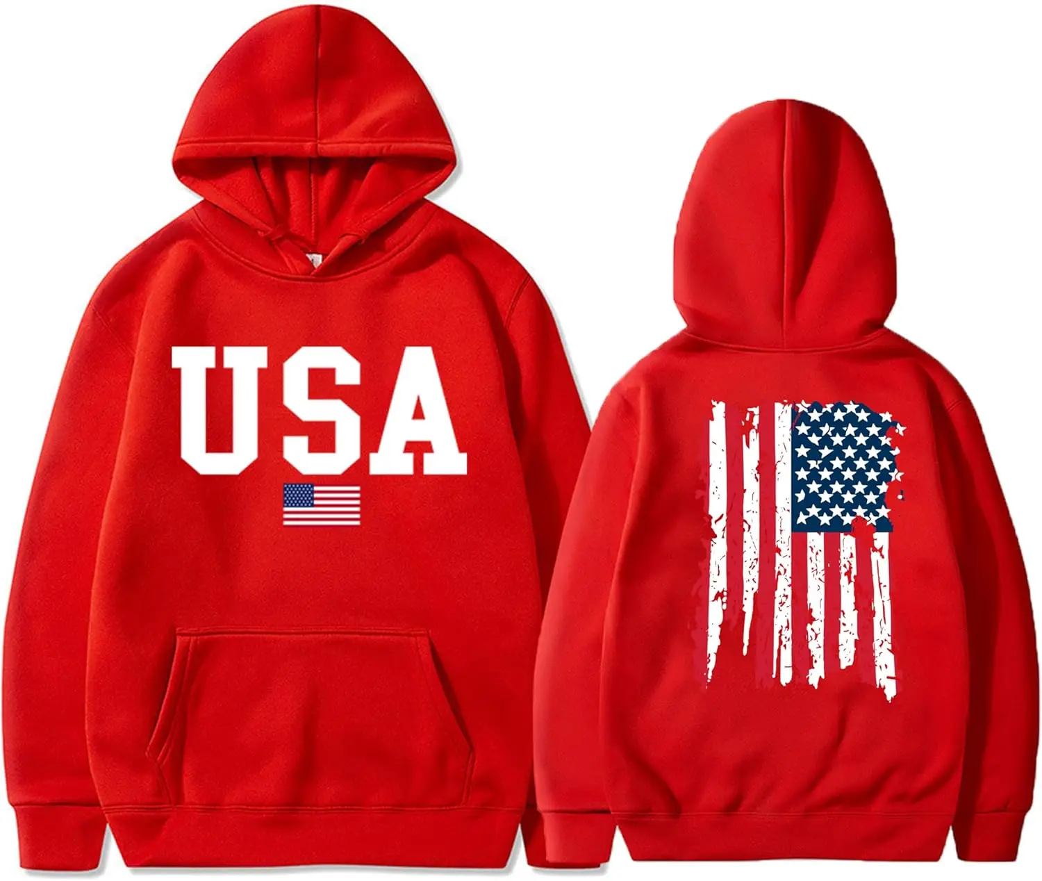 Moletom com capuz dos EUA para homens suéter com bandeira americana feminino pulôver de manga comprida unissex suéter dos EUA com capuz para homens