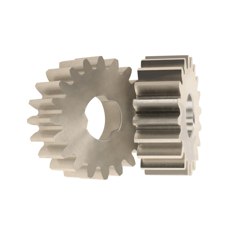 High Precision Ice Cream Machine Extruder Pump Gears Helical Gears for Machines Extruder Pump Gears for Ice Cream Makers