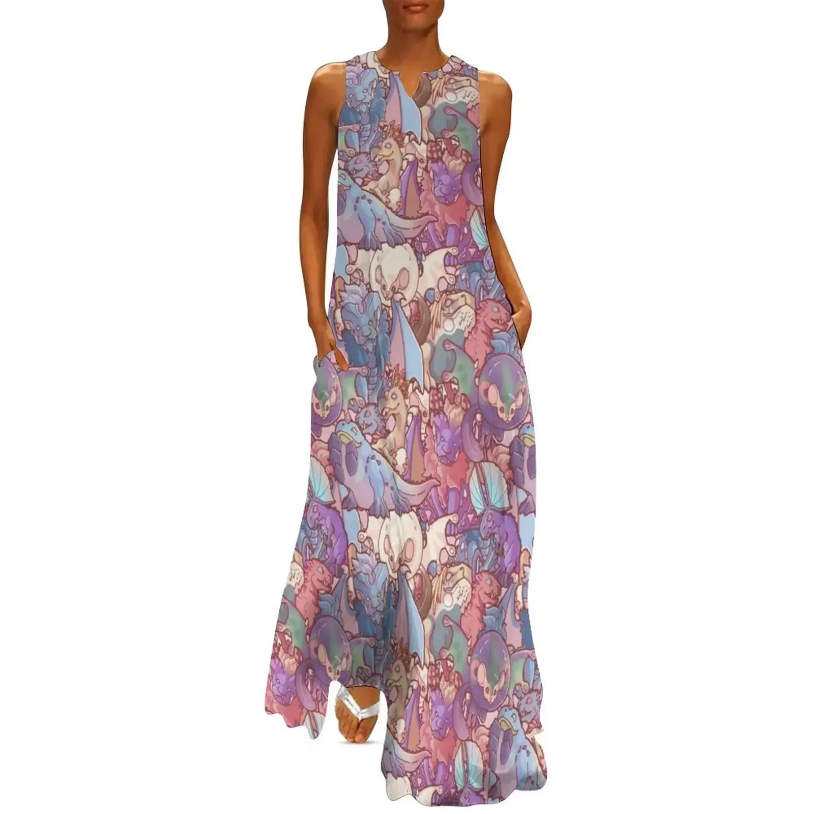 

Monster Hunter Babies Long Dress women party dresses elegant dress women evening dress Dresses for wedding party