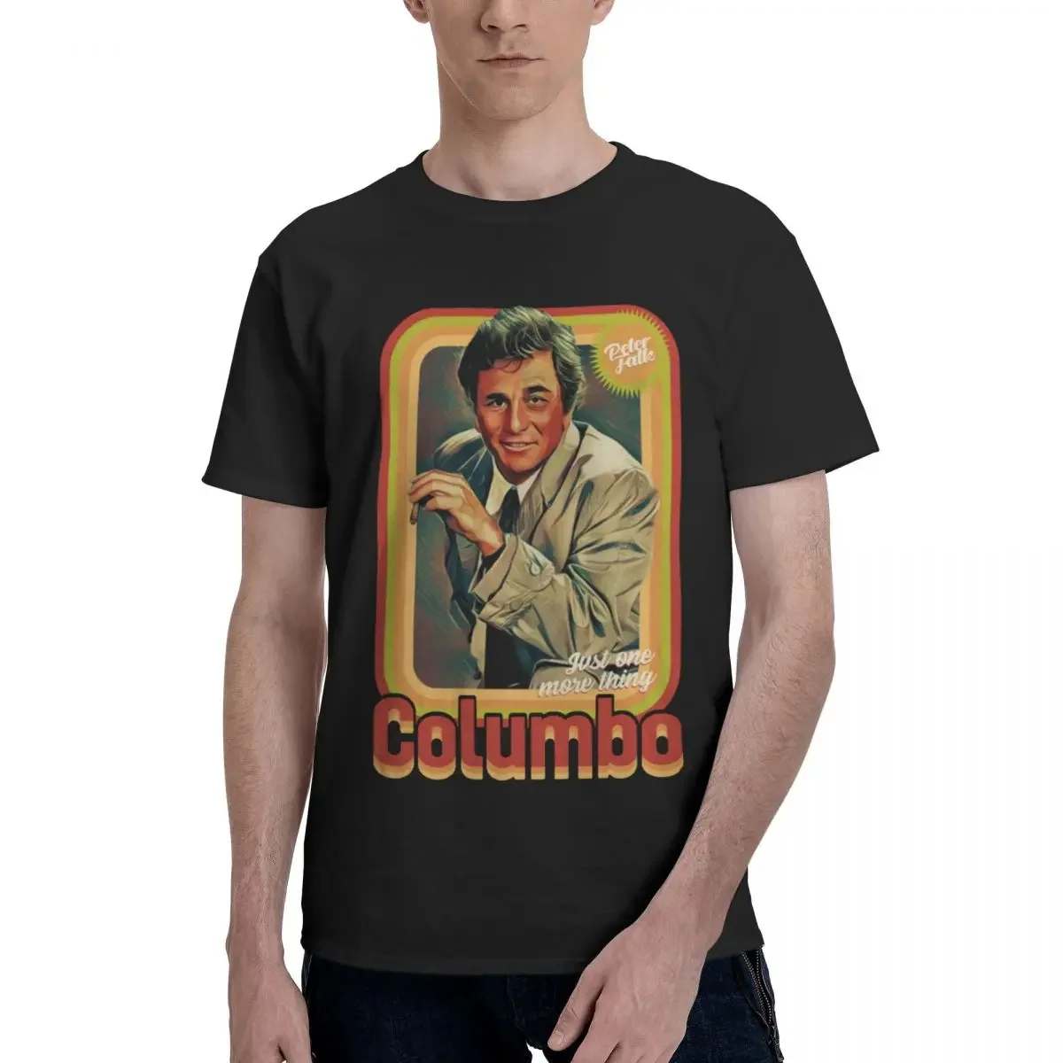 Columbo Vintage T Shirt Customized Men Women Tshirt Anime Graphic T-shirts for Men Clothing Women Tees