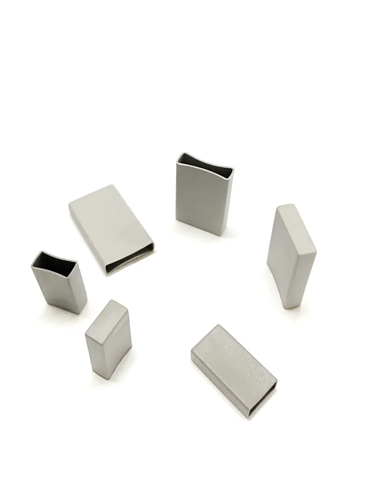 Grey Color Silicone Material Rectangular Transistor Heat Conduction Gasket Cap Sleeve Insulator Cover TO-220A TO-3PA