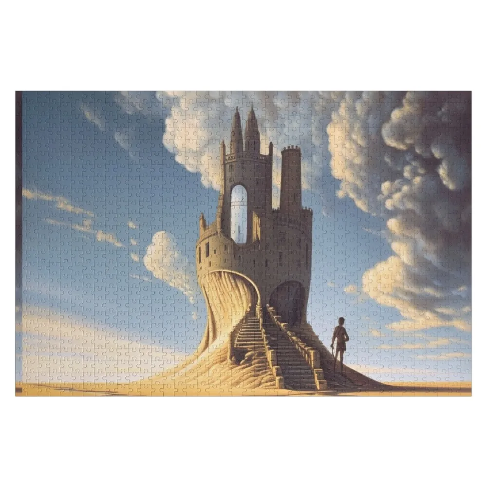 

Castle of Shifting Sands Jigsaw Puzzle Customizeds For Kids With Personalized Photo Game Children Wood Photo Personalized Puzzle