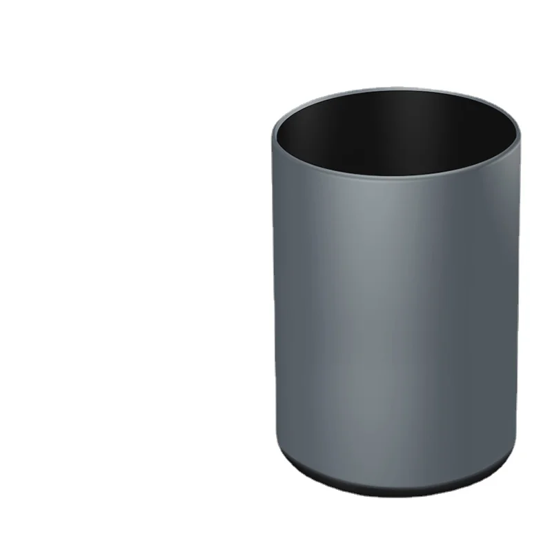 

XL Metal Trash Can Room Bucket Office round without Lid Double Sleeve