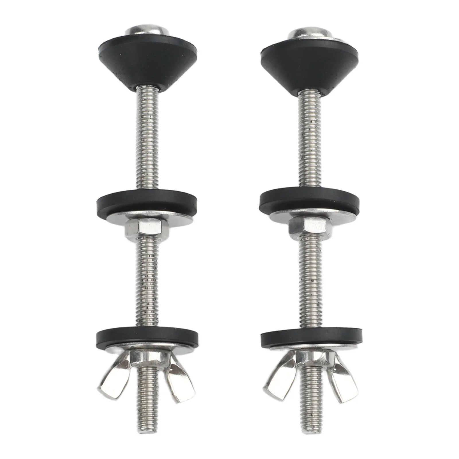Toilet Tank Screws Set 2PCS Heavy Duty Bolts Secure and Installation for Toilet Seats Waterproof Stainless Steel