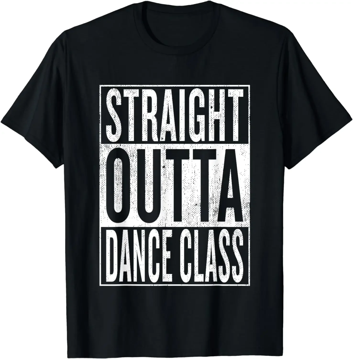 2024 Lovers Gift Straight Outta Dance Class Great Dancer Dancing Shirt Men Clothing Custom Printed Streetwear Graphic T Shirts