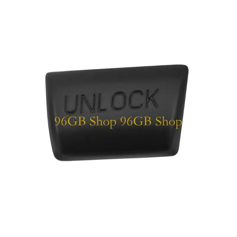 96GB ABS Black Button Trim Cover for 5/6/7 Line Vehicle Interior Console Update