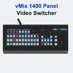 TYSTVideo vMix 1400 Professional Broadcast Wireless Director Vmix Video Switcher Control Panel with Wireless Tally Light