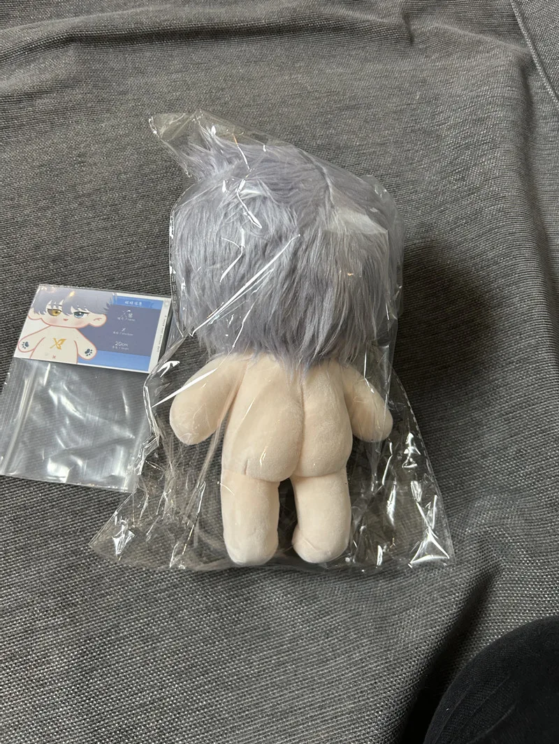 In Stock 20cm Anime Reverse:1999 X Jiang 20cm Dolls Fans Gift Plush Naked Doll Soft Plush Stuffed Body Plushie