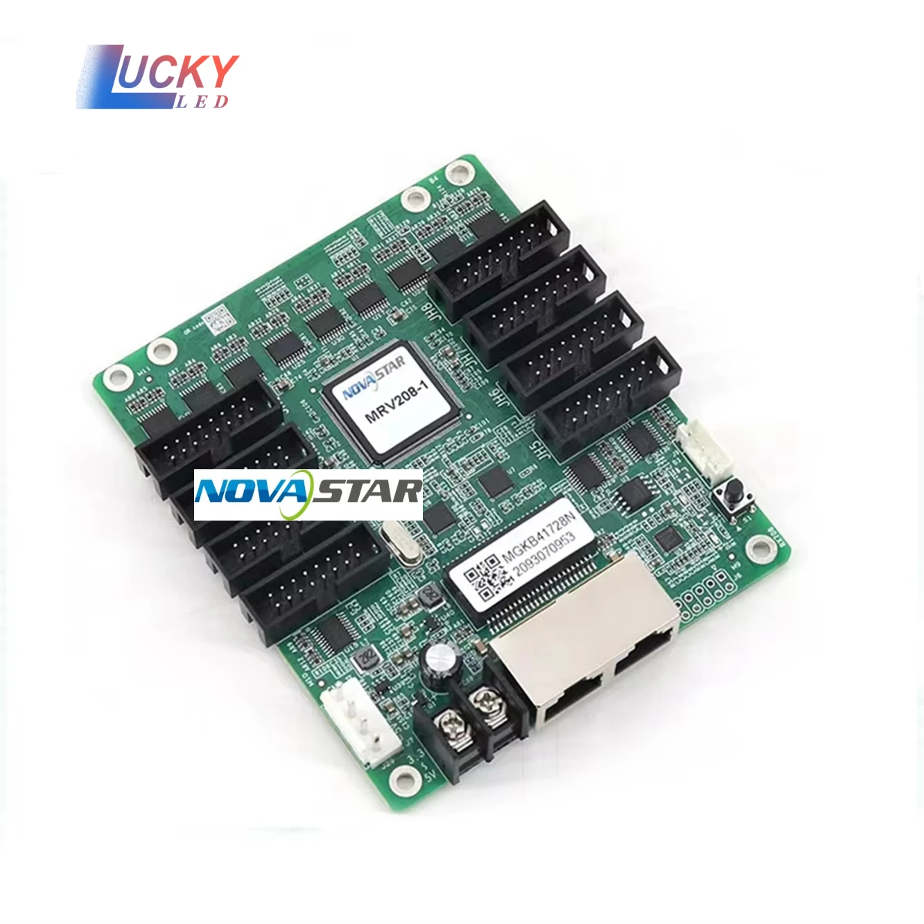 Novastar Digital Advertising Receiving Card MRV208-1 with 8pcs HUB75 Port for LED Video Wall