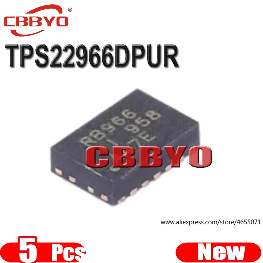 (5piece)100% New RB966 RB29666 TPS22966 TPS22966DPUR QFN-14 Chipset