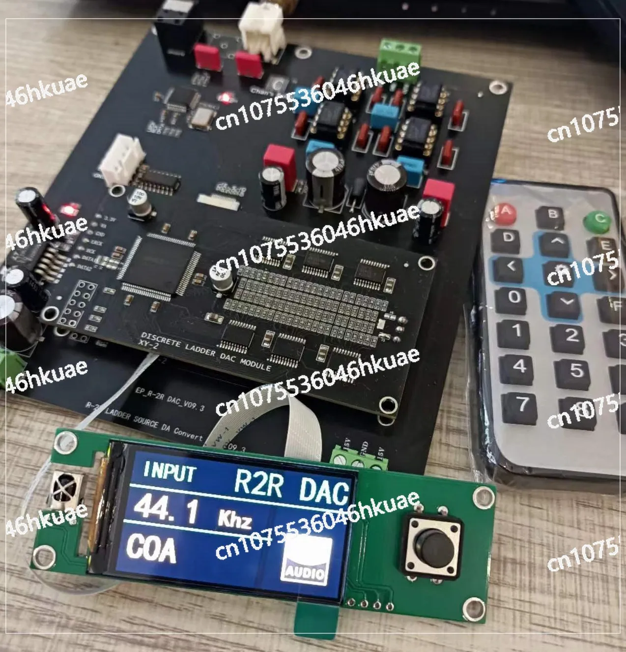 Positive and Negative DAC Complementary R2R Decoding Board PCM24-bit Discrete Resistor Stepped Decoding Board