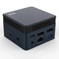 ZX01 Plus Windows 11 4 Core Mini PC 12th Gen Intel Alder Lake N100 DDR5 12GB 512GB 1000M 5G Wifi5 BT Desktop Computer Gaming