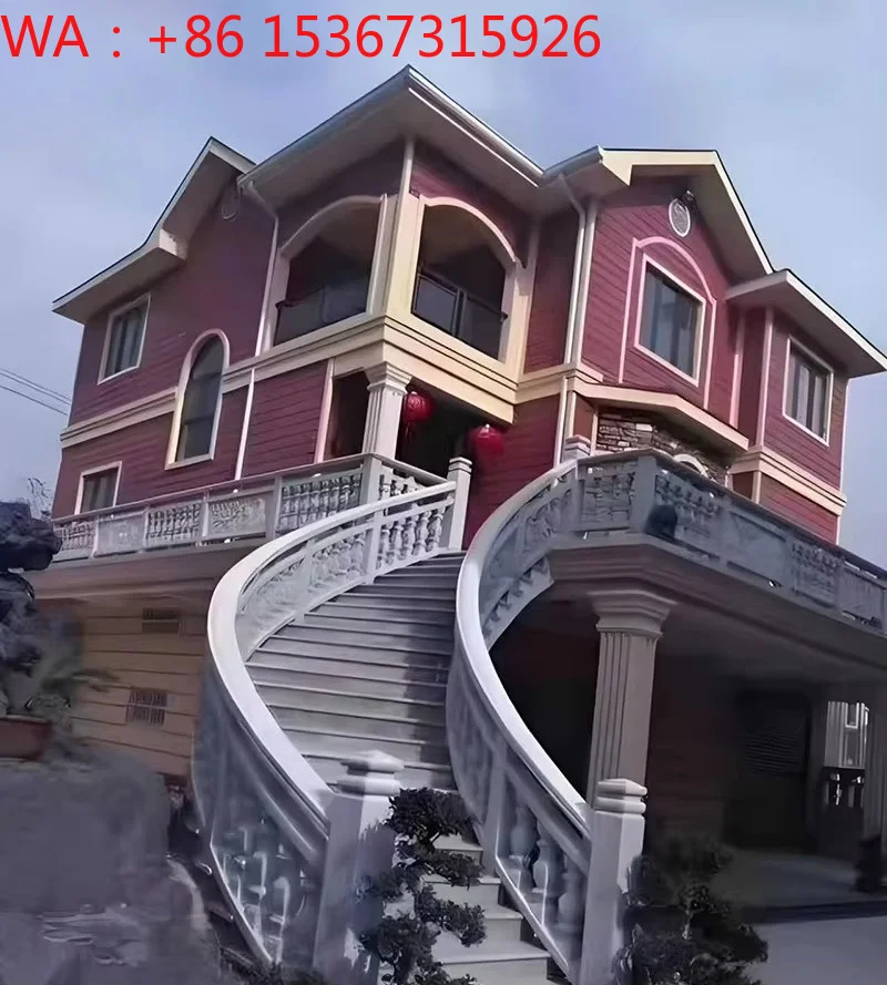 Modern Residential Light Steel Prefabricated Luxury Steel Frame Villa