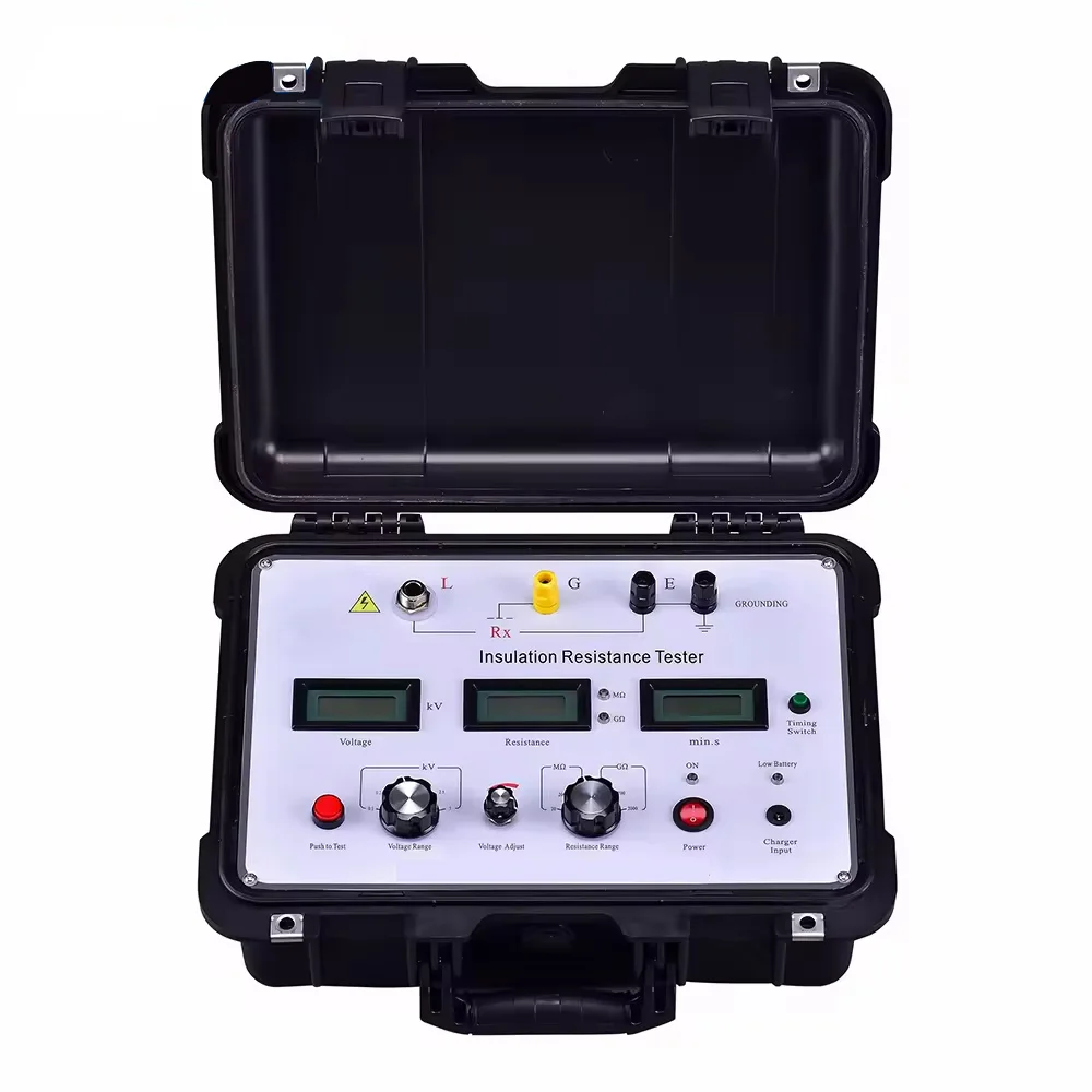 

Megohmmeter Insulation Resistance Test Instrument Digital DC High Voltage Insulation Resistance Tester