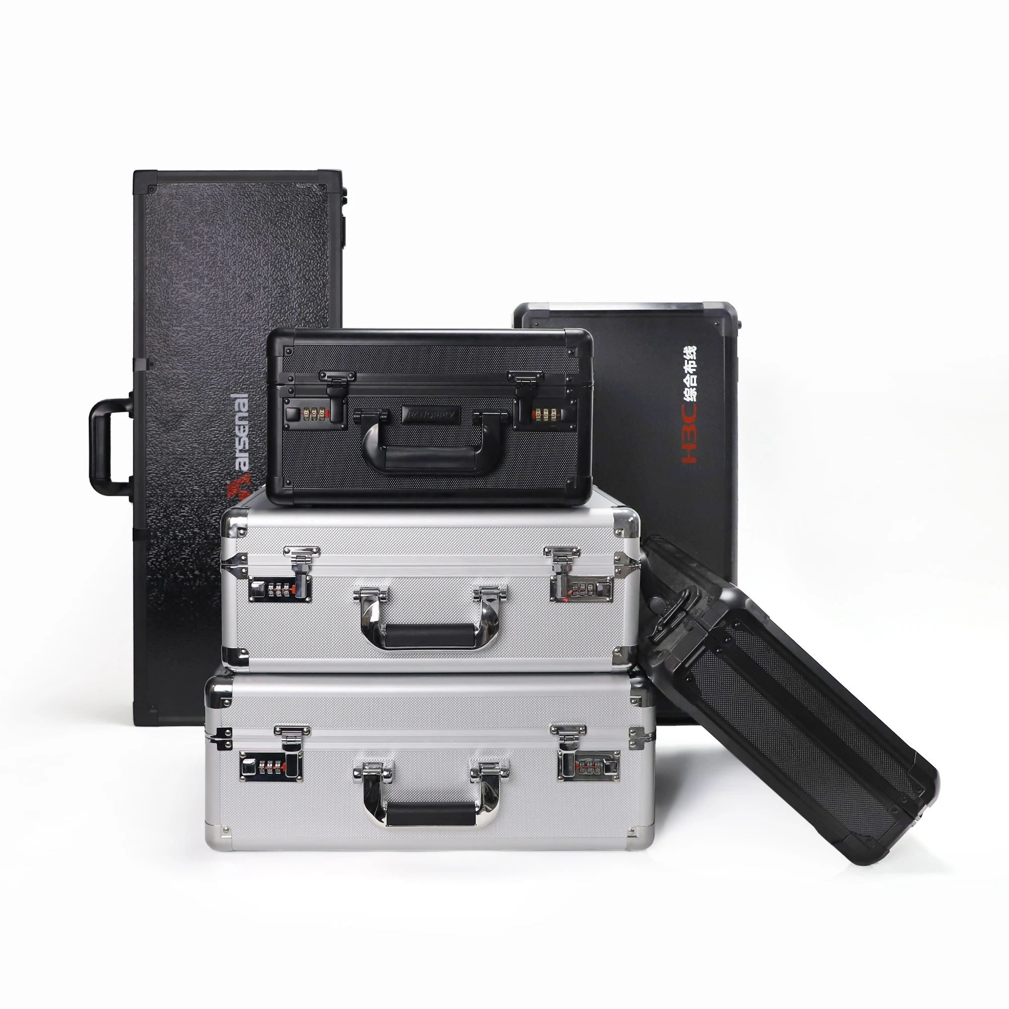 

Custom Small Waterproof Storage Hard Carry Aluminum Industrial Tool Storage Case Box with Lock