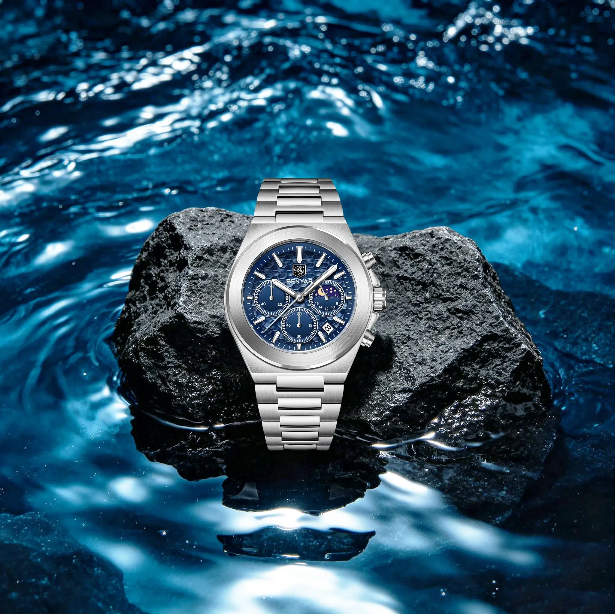 Men'S Formal Wear Watches - Reloj BENYAR 2026 para Hombre, Estilo