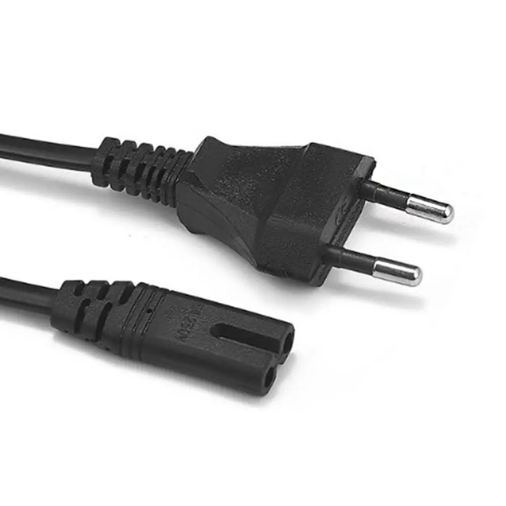 AC 1Pc Laptop Charging European Printers C7 To Euro 2 Pin EU Power Charge Power Cables Cord Figure 8