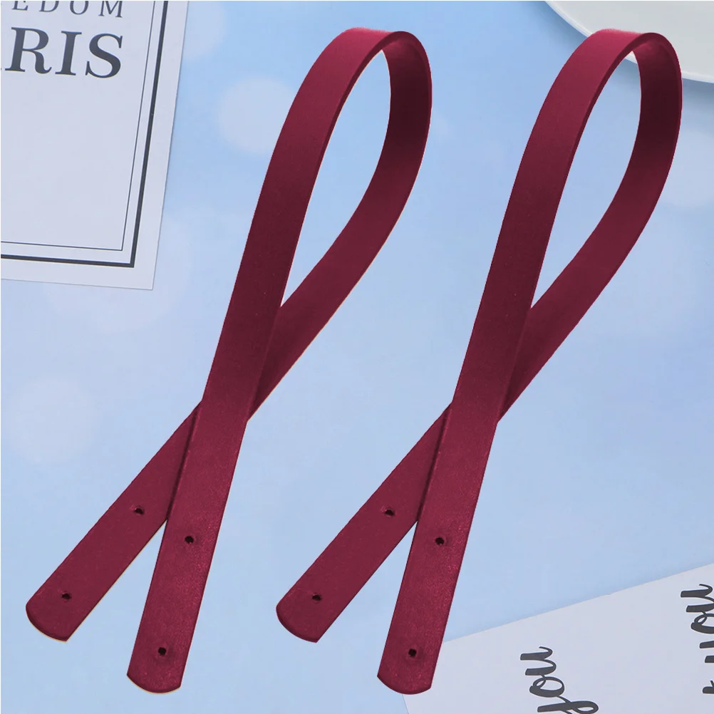 2 pezzi 60 cm di lunghezza PU borsa tote cintura stile rivetto cinturino di ricambio per donna comoda e resistente tracolla per borsa