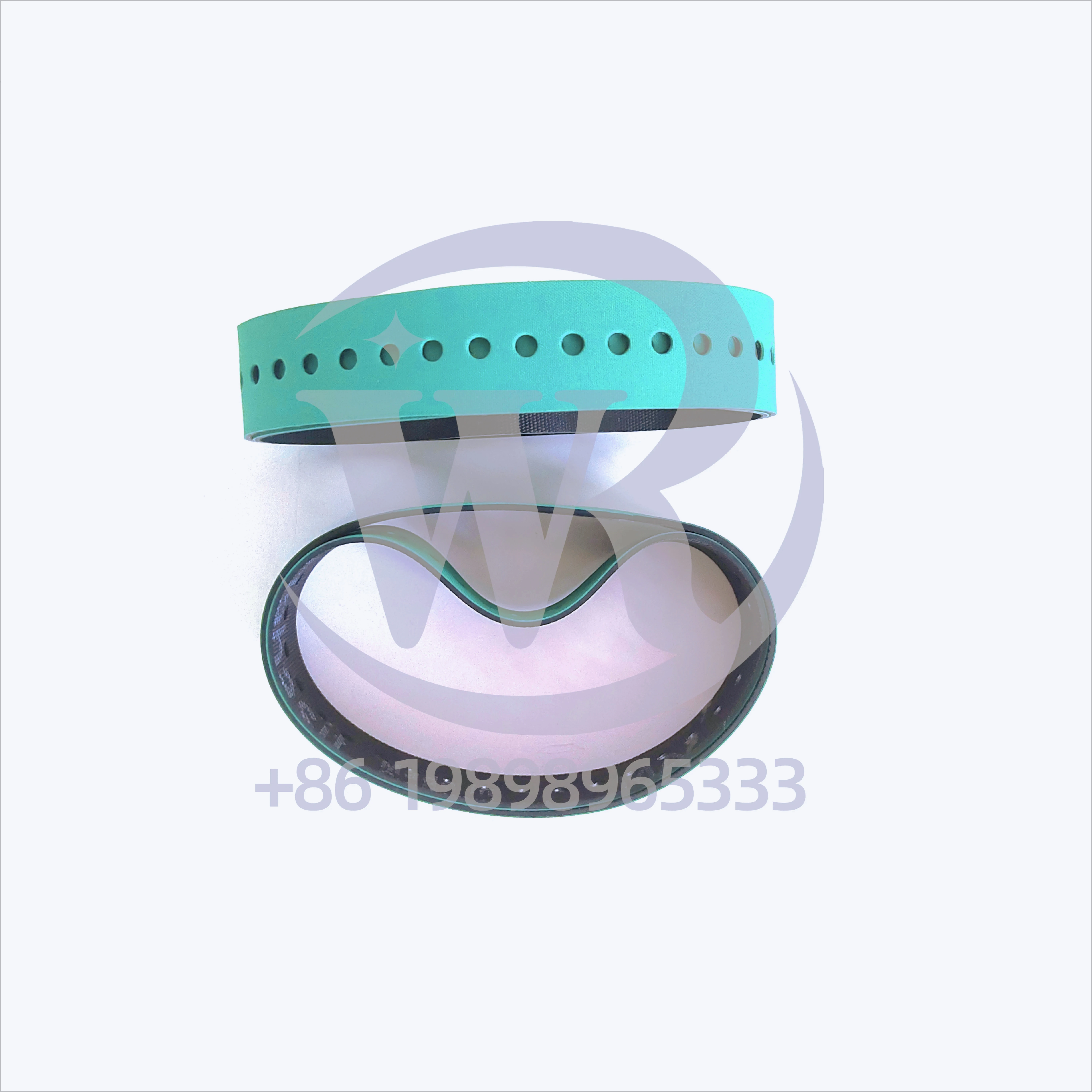 Speedmaster Heidelberg Parts BELT M2.015.880 Green Suction Tape Belt Slowdown