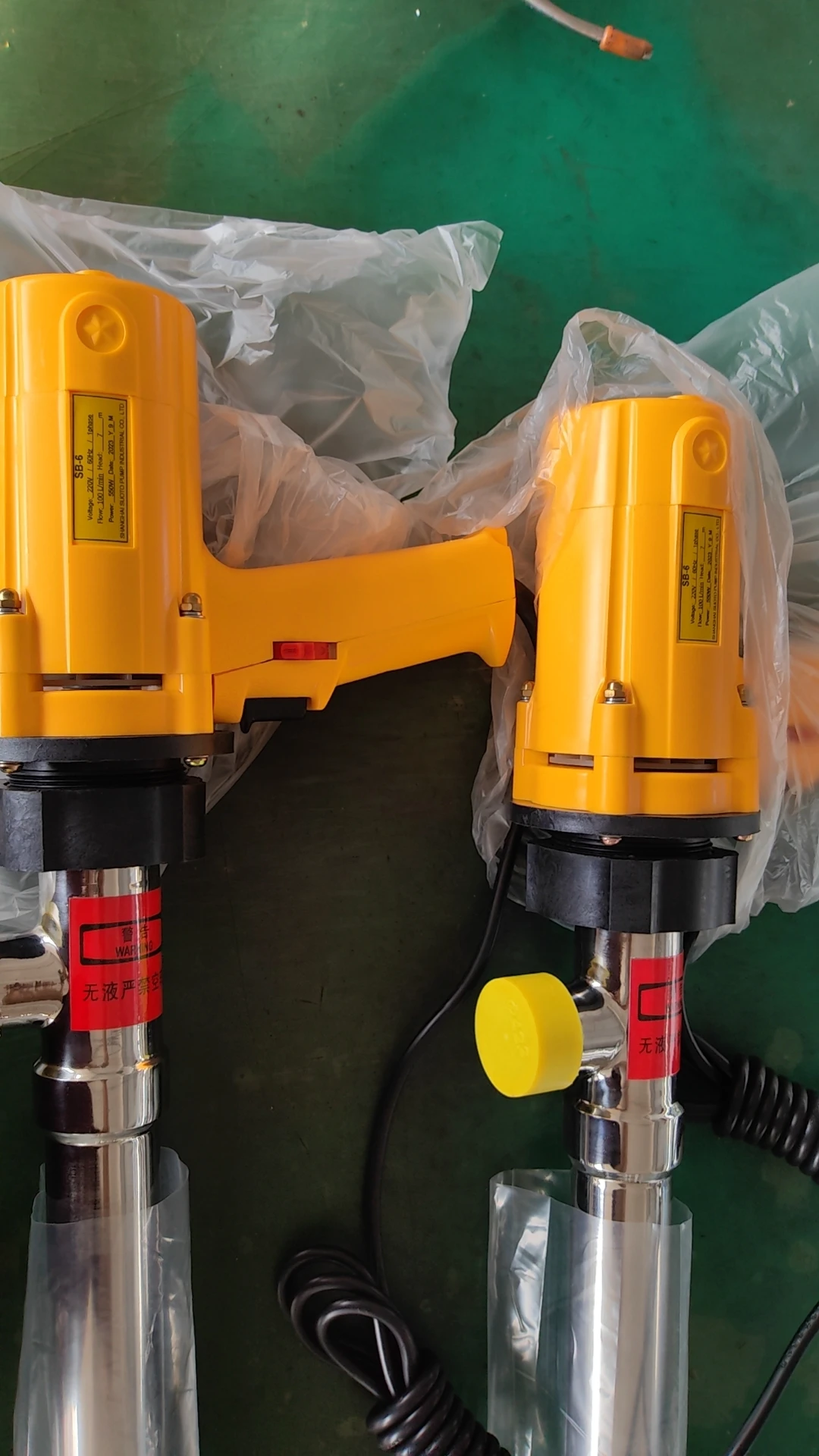 SB PVDF Low Pressure Grease Oil Barrel Pump Irrigation Agriculture Automotive Chemical Transfer Pump