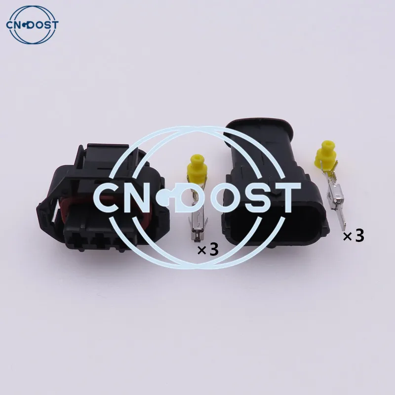 

1 Set 3 Pin 936060-1 Ford Falcon BA BF Aux MAP AC Assembly Sensor Connector XR6 Turbo Models Alternator Repair plug For Bosch