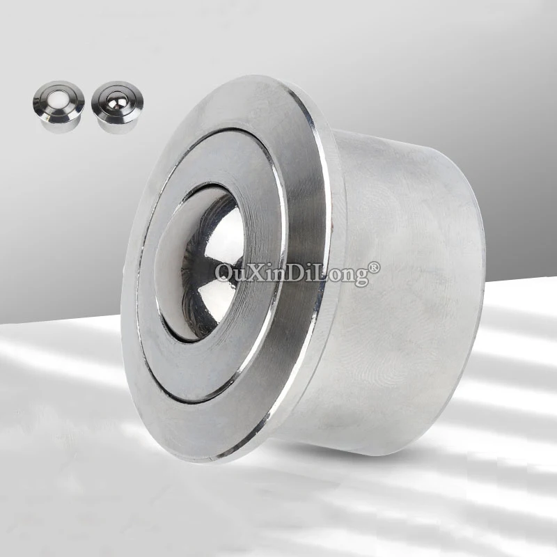 8PCS Heavy Precision Conveying Universal Wheel Bull's Eye Wheels Industrial Equipments Casters Ball Bearing Mute Transfer Wheels