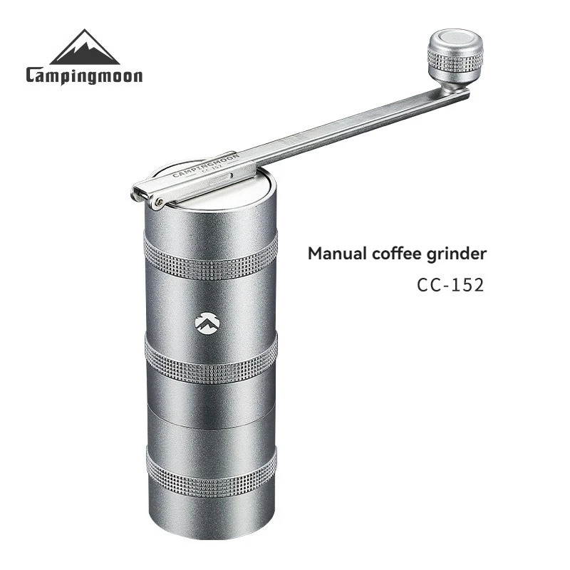 

Ручная кофемолка CC-152 для кемпинга на открытом воздухе и кофе, шлифовальный сердечник из нержавеющей стали