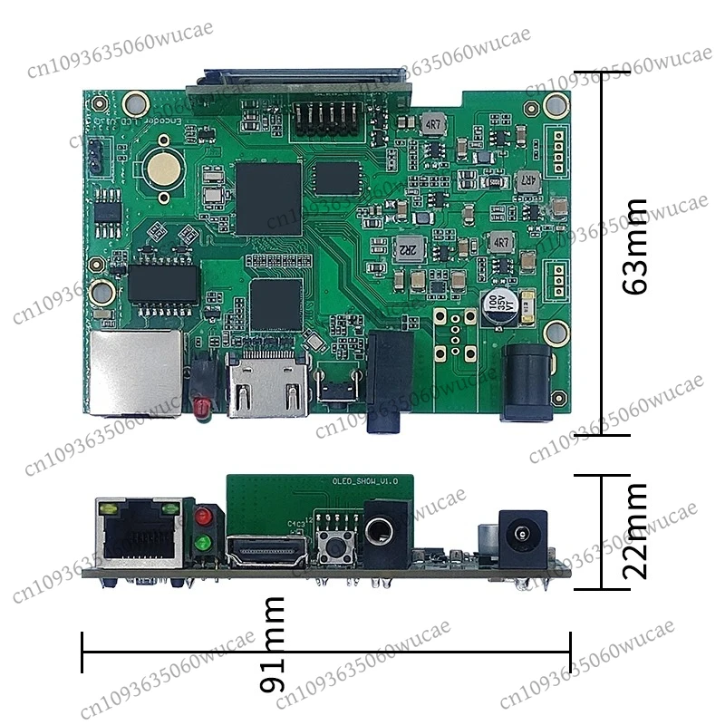 High Definition Video Encoding/Development Motherboar/SRT RTMP To ONVIF Network Live Streaming Monitoring NVR