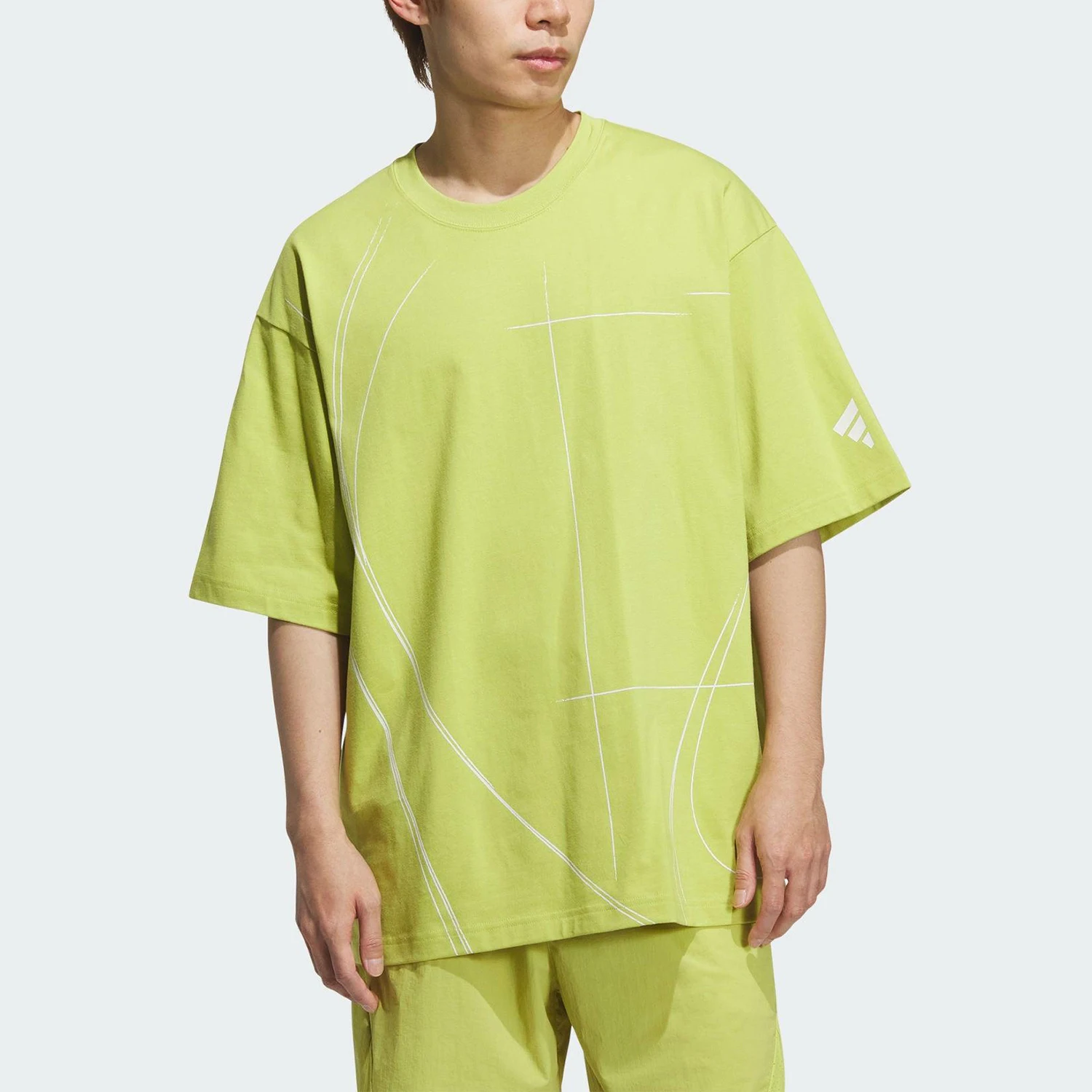 

Adidas Genuine 2025 Summer Men's Loose Outdoor Casual T-shirt KC5838