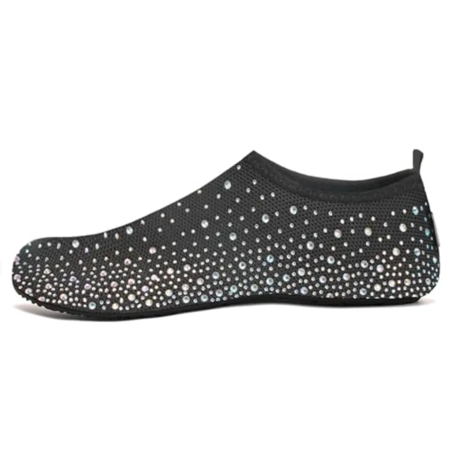 Womens Barefoot Water Shoes Travel House Slippers for Indoor and Outdoor Aqua Socks for Beach Swim Surf Yoga Dancing Camping Mu view 4