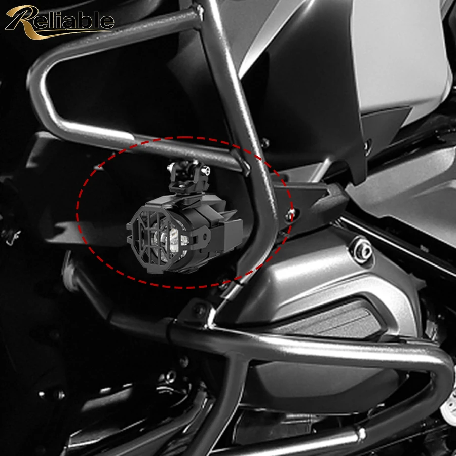 For BMW R1200GS F800GS R1250GS F850GS F750GS ADV R 1250 GS 1200 F700GS Motorcycle LED Fog Light Protector Guard Lamp Cover