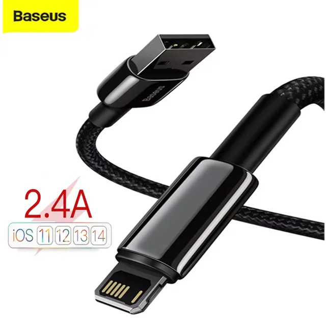 Baseus 2.4A USB Cable For
