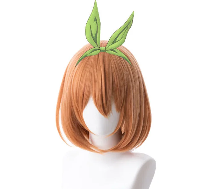 

The Quintessential Quintuplets Nakano Yotsuba Cosplay Wig 33cm Synthetic Hair