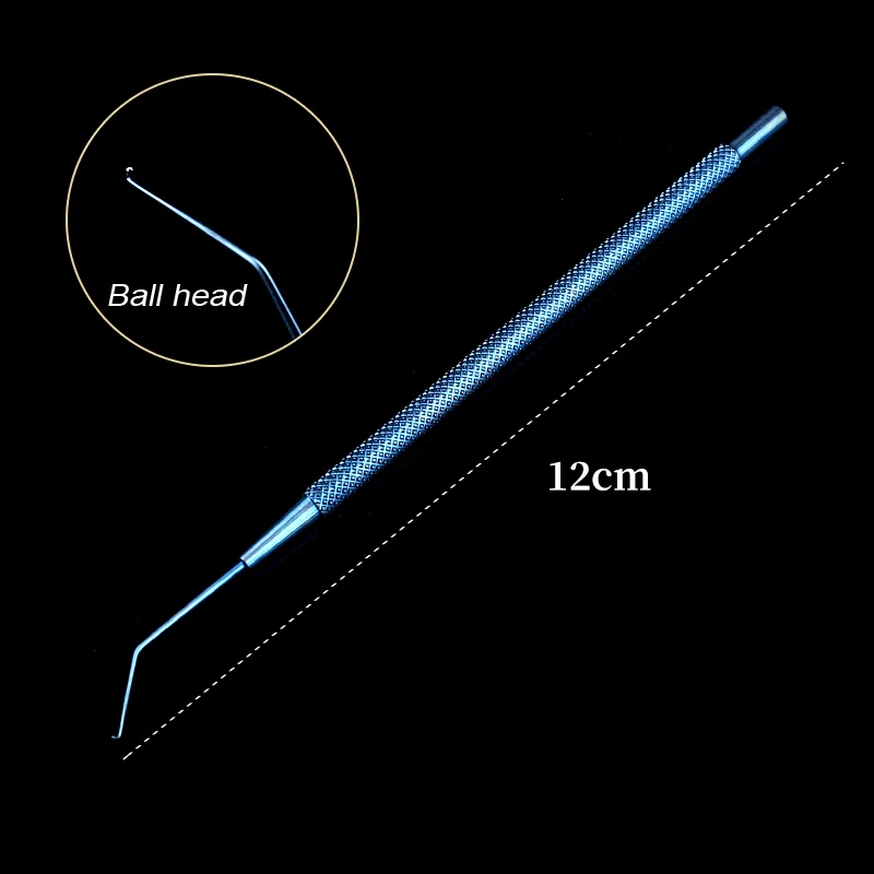 Supermilk splitting knife ophthalmic microsurgical instruments - Fine splitting knife -45 degree and 90 degree positioning hook