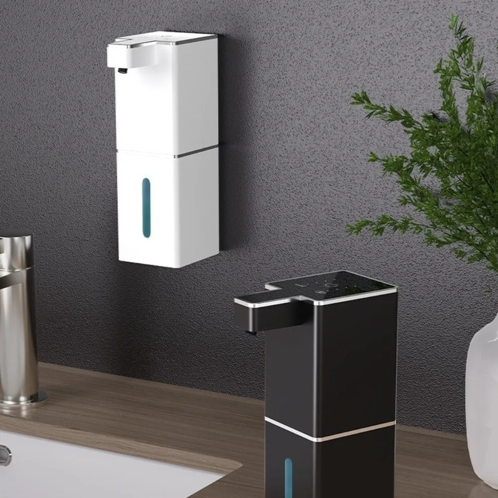 380ml Capacity Automatic Sensor Soap Dispenser Liquid/Foam Contactless Operation Hand Sanitizer Dispenser Desktop Compatible
