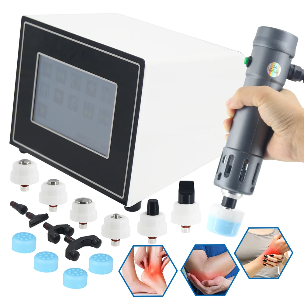 آلة العلاج بالمستخدمين لضعف الانتصاب علاج الضعف الجنسي لتخفيف الآلام 2in1 بندقية ضبط موجة الصدمة بتقويم العمود الفقري #3