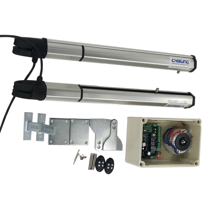 

Nice Design Without Limit DC24V Motor Solar Type Automatic Dual Arm Swing Gate Opener