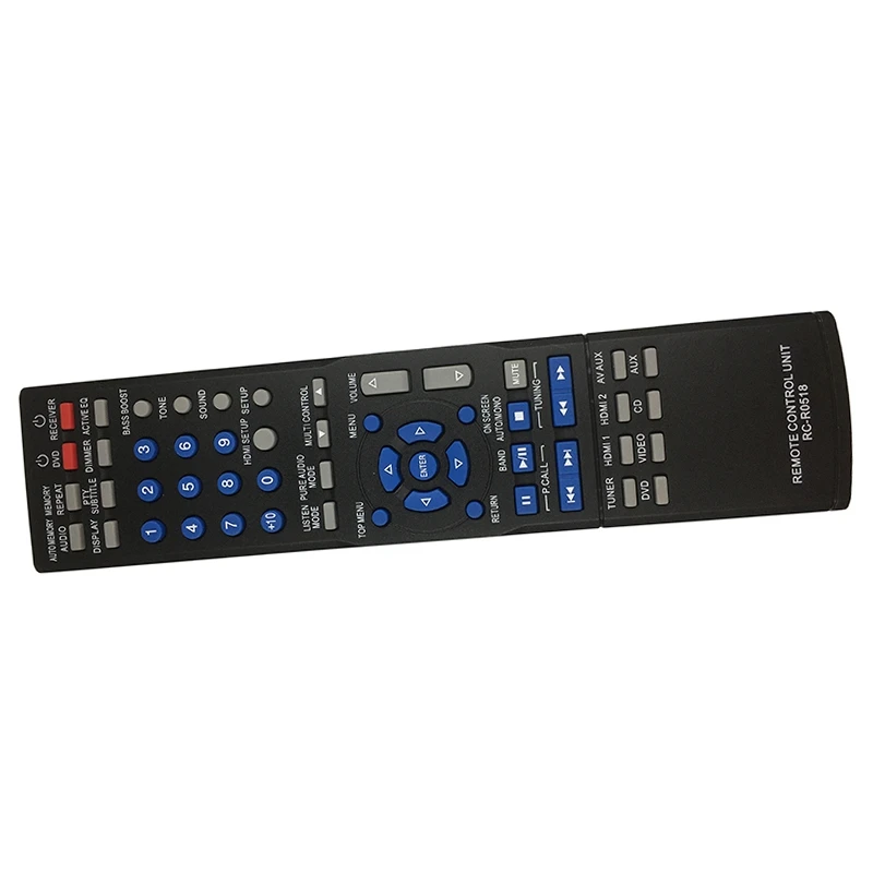 Y47A RC-R0518 Remote Controller Replacement for KENWOOD KRF-V5100D V5200D AV Receiver, Black