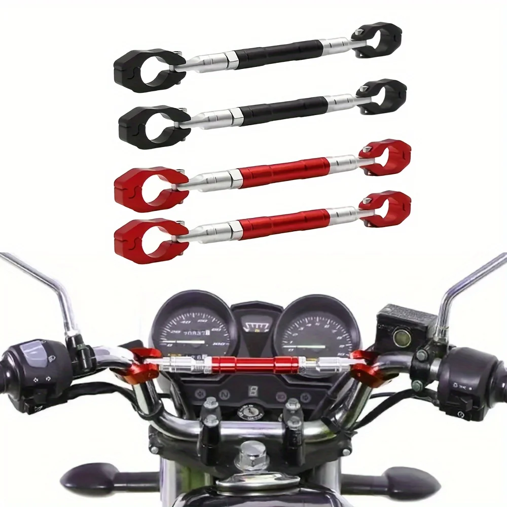 

Балансир для мотоцикла, 1 шт., регулируемая длина, материал из алюминиевого сплава, черный и красный, опционально, подходит для рычага для езды на открытом воздухе для усиления баланса, аксессуары для модификации