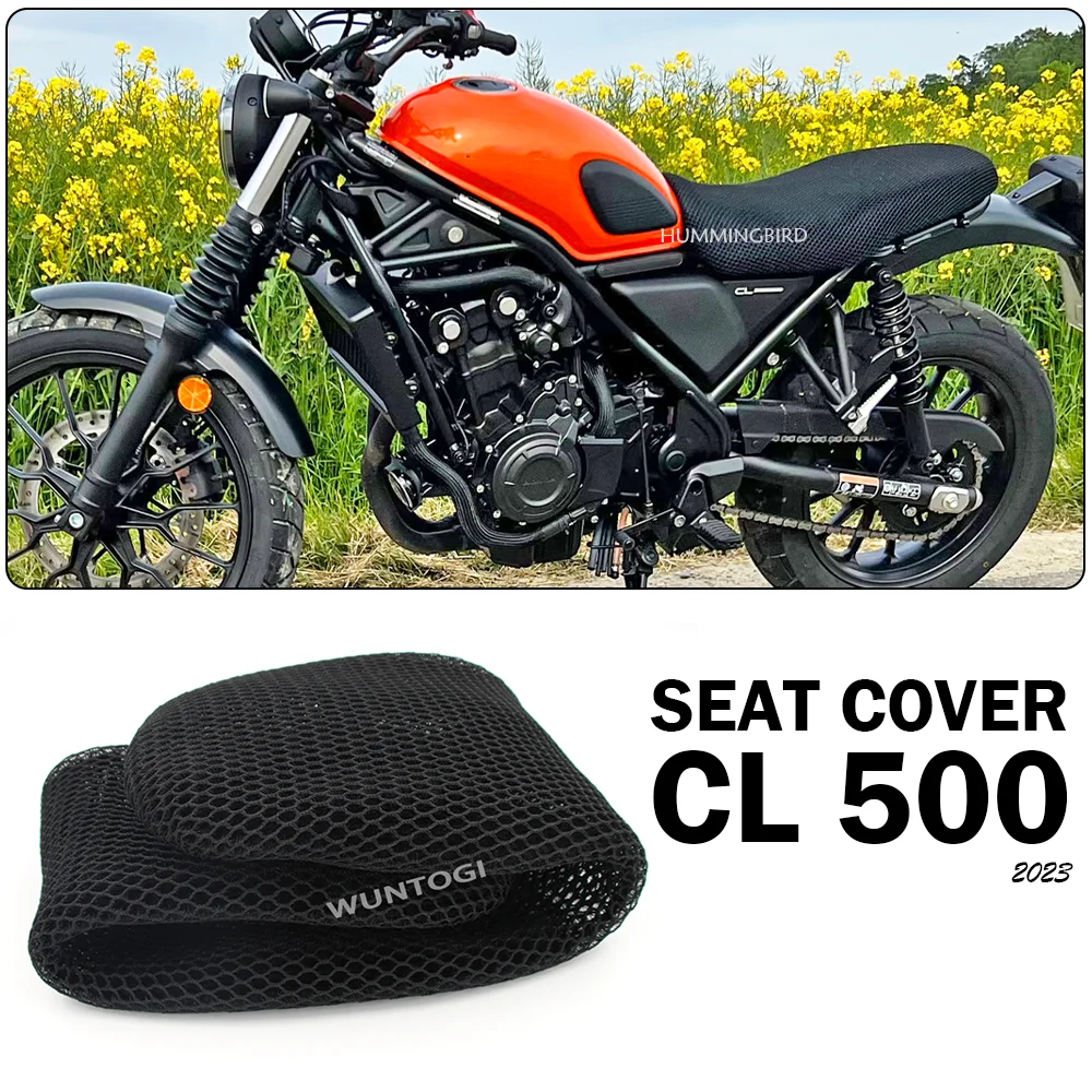 

2023 CL500 Air Flow Seat Cover for Honda CL 500 SCL500 Scrambler Motorcycle Accessories Seat Protection Cushion CL500 Parts