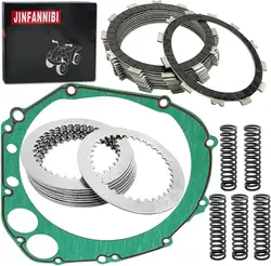 Dla Suzuki GSXR1000 2001 2002 2003 2004 tarcze sprzęgła zestaw i sprężyny uszczelka pokrywy