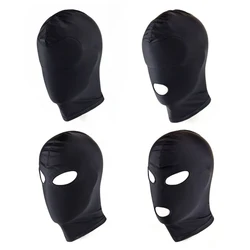 Sexy Head Mask Slave Restraint BDSM Bondage Sex Toys for Couples Flirting Elastic Headgear Adult Sextoys