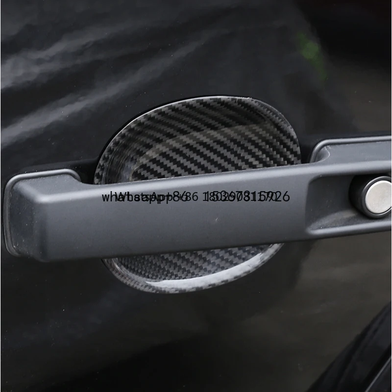 Carbon Fiber Door Bowl For Mercedes Benz G63 Carbon Accessories AMG G500 G550 Brabus G65 W464 W463A 4x4 Exterior Supplies