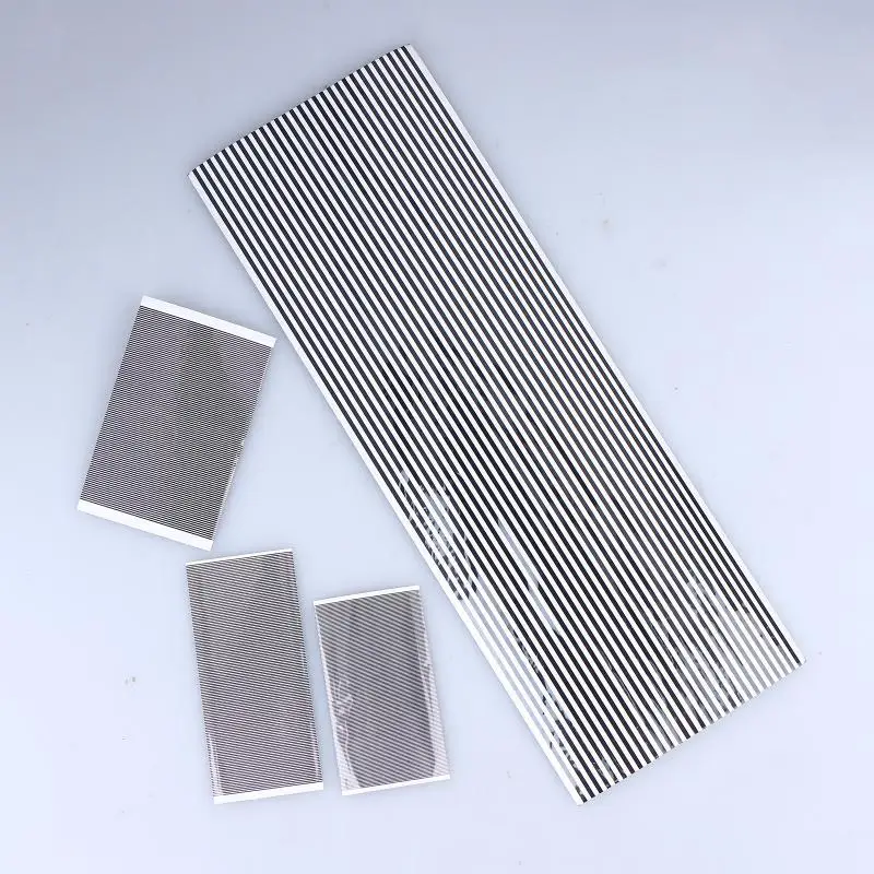 Neuer Verkaufsschlager: Zebra-Linien/Konduktives Papier für LCD-Bildschirme, Taschenrechner, Elektronische Waagen – Verbindungsdraht mit 0,4/0,5/0,6/2,54 mm Rastermaß