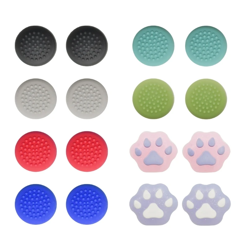 VR Controller Thumb Stick Grip Silicone Skin Anti-Skid Rocker Caps for Pico 4 VR Controller Sleeves Rocker Cover