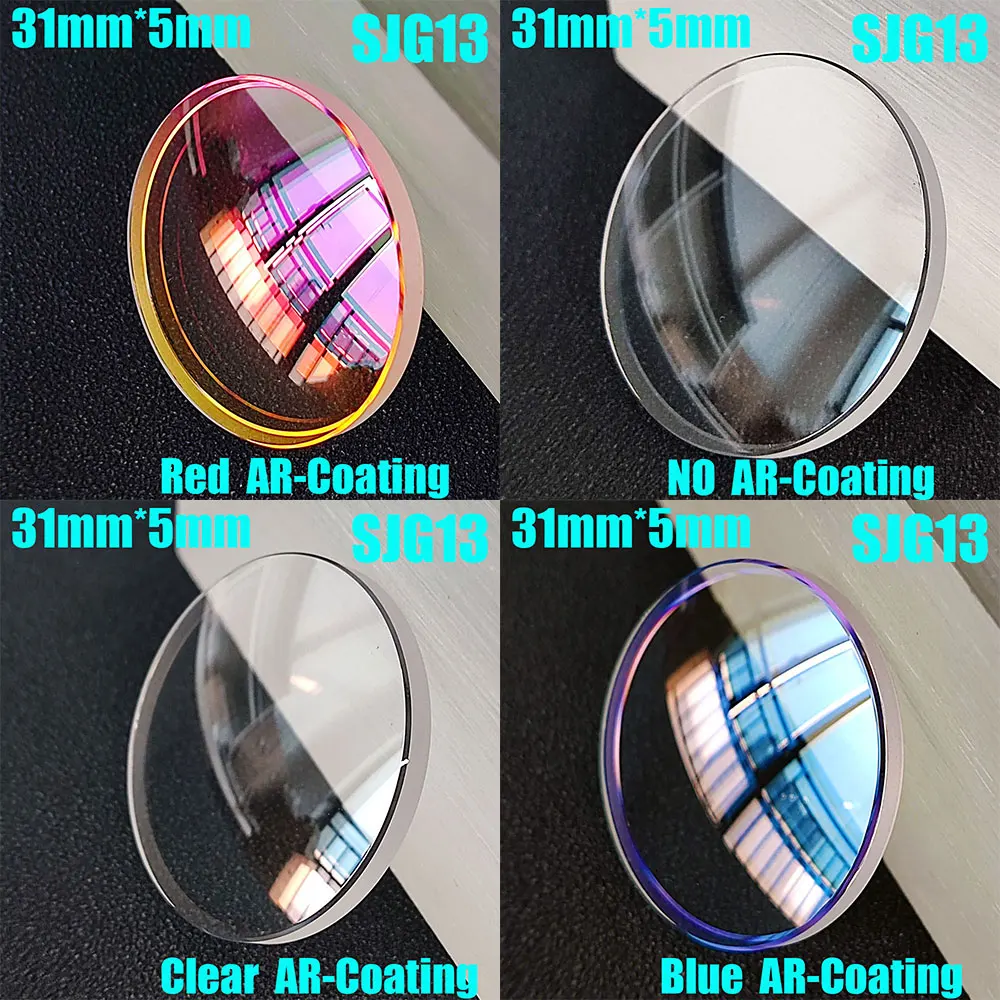 

31x5.0x2.7mm Double Dome Sapphire Crystals For SBDC001 SBDC003 SBDC005 SBDC007 SBDC029 FAA02001B9 Watch Glass Mod Parts