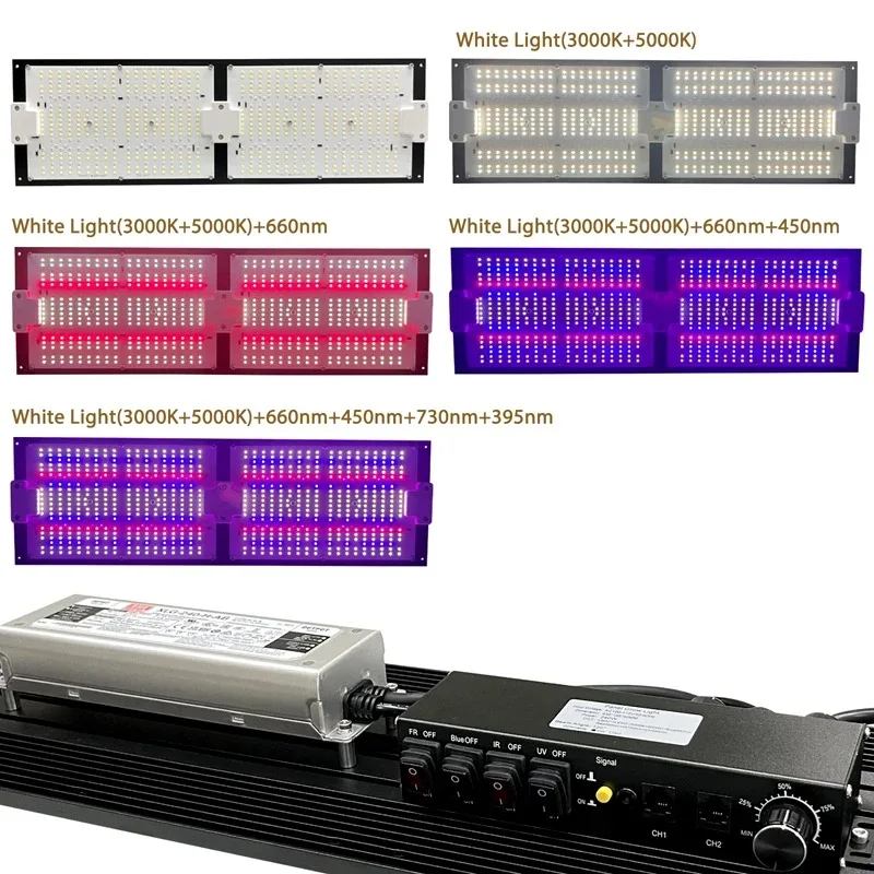 150 واط/240 واط/320 واط لوحة التكنولوجيا Lm301h Evo جودة عالية الأشعة فوق البنفسجية الأشعة تحت الحمراء الأزرق الطيف الكامل تنمو أضواء LED للنباتات الداخلية #3