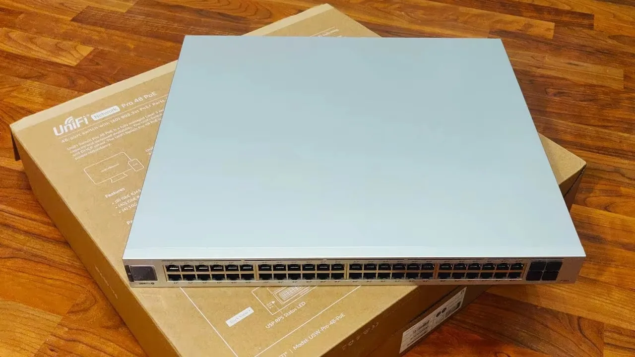 New Original USW-Pro-24-POE 24 Ports PoE Industrial Enterprise Switch Layer 3 SAN UBNT Gen2 UniFi Network Switch